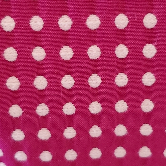 NWT Ann Taylor Size 10 Magenta/White Dot Pattern Skirt - Picture 7 of 7